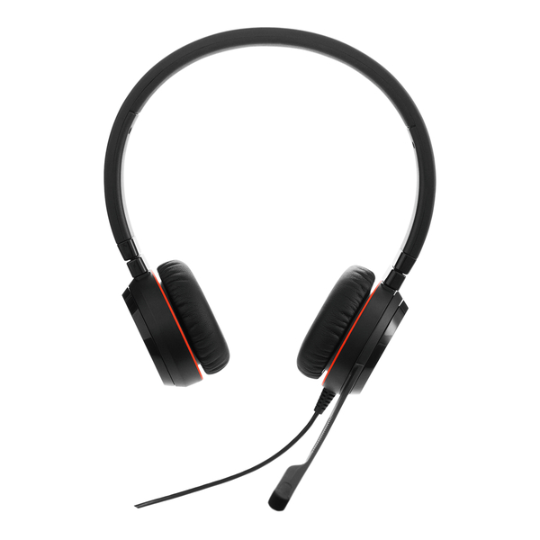 Jabra USBヘッドセット USB-C/A 3.5mmジャック 両耳 MS認定「Jabra Evolve 30 II Stereo MS USB C/A」