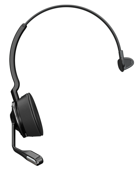 Jabra 無線ヘッドセット(DECT) 片耳 ベースユニット付き「Jabra Engage 65 SE Mono」