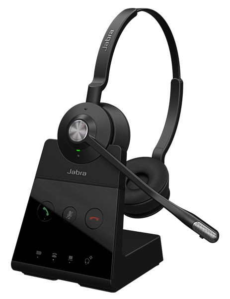 Jabra 無線ヘッドセット(DECT) 両耳 ベースユニット付き「Jabra Engage 65 SE Stereo」