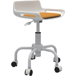 多機能スツールチェア（オレンジ）