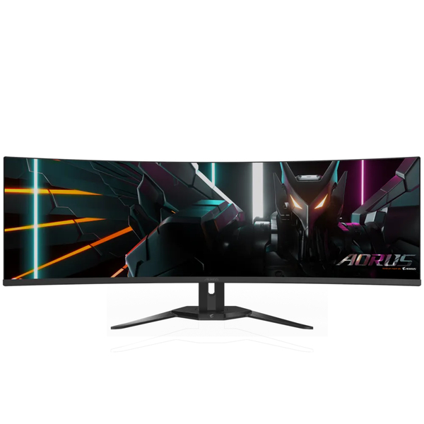 AORUS CO49DQ ゲーミングモニター 49型/5120×1440/HDMI、DisplayPort、USB Type-C/スピーカー：あり/DQHD/OLED/AR/曲面モニター/144Hz/0.03ms/VESA Display HDR400搭載