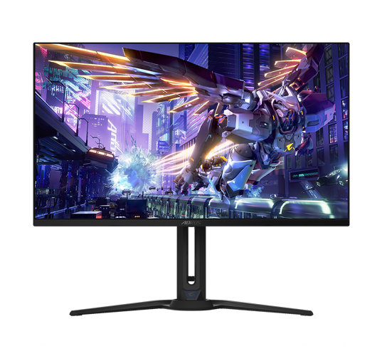 AORUS FO32U2P ゲーミングモニター 31.5型/3840×2160/HDMI、DisplayPort、USB Type-C/スピーカー：あり/OLED/平面モニター/240Hz/0.03ms/VESA DisplayHDR True Black 400