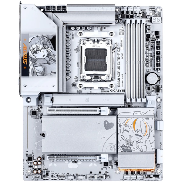 ATXマザーボード B850 AORUS ELITE-P ICE