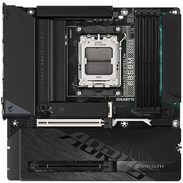 Micro-ATXマザーボード B850M AORUS STEALTH