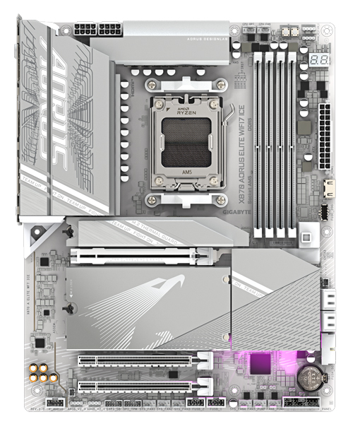 ATXマザーボード X870 AORUS ELITE WIFI7 ICE