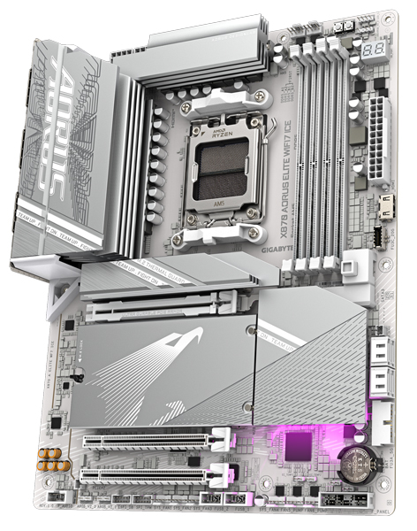 ATXマザーボード X870 AORUS ELITE WIFI7 ICE