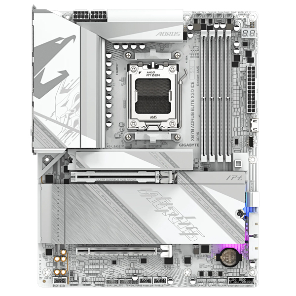 ATXマザーボード X870 AORUS ELITE X3D ICE