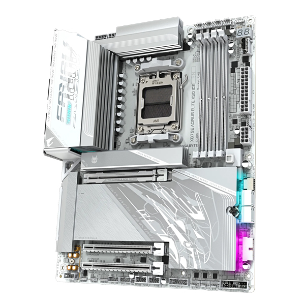 ATXマザーボード X870E AORUS ELITE X3D ICE