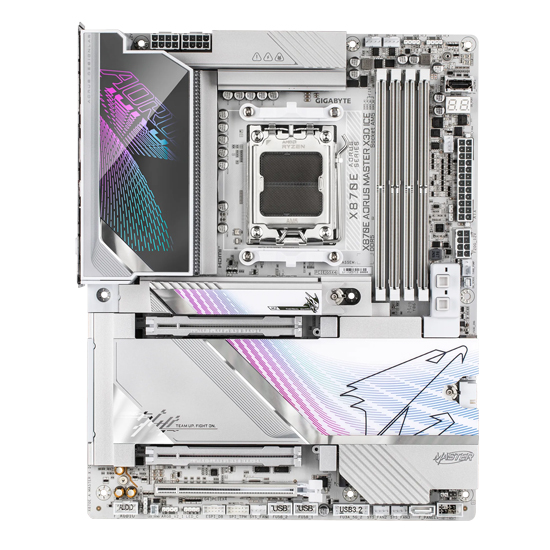 ATXマザーボード X870E AORUS MASTER X3D ICE