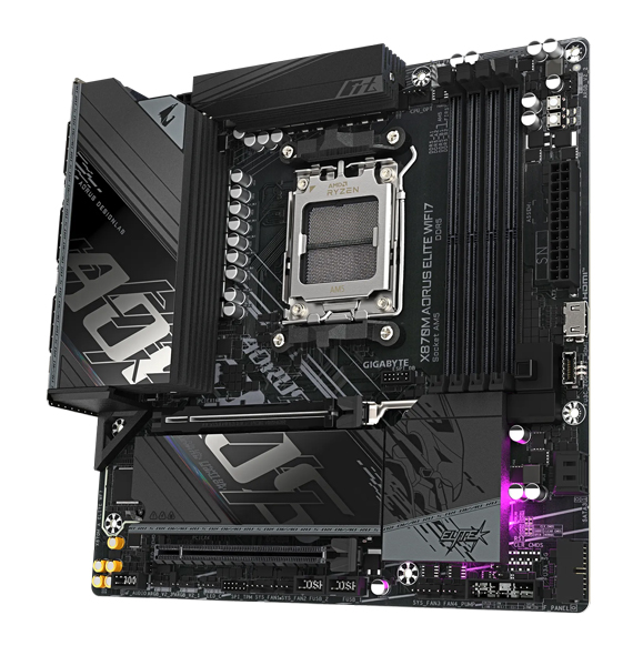 Micro-ATXマザーボード X870M AORUS ELITE WIFI7