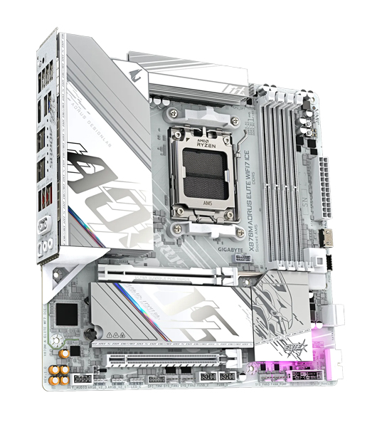 Micro-ATXマザーボード X870M AORUS ELITE WIFI7 ICE