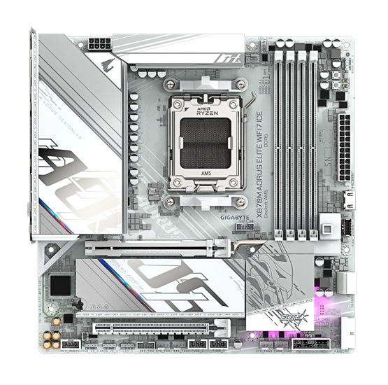 Micro-ATXマザーボード X870M AORUS ELITE WIFI7 ICE