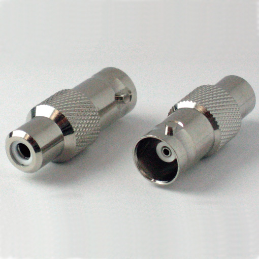 中継コネクター(BNCジャック⇔RCAジャック) 10個パック