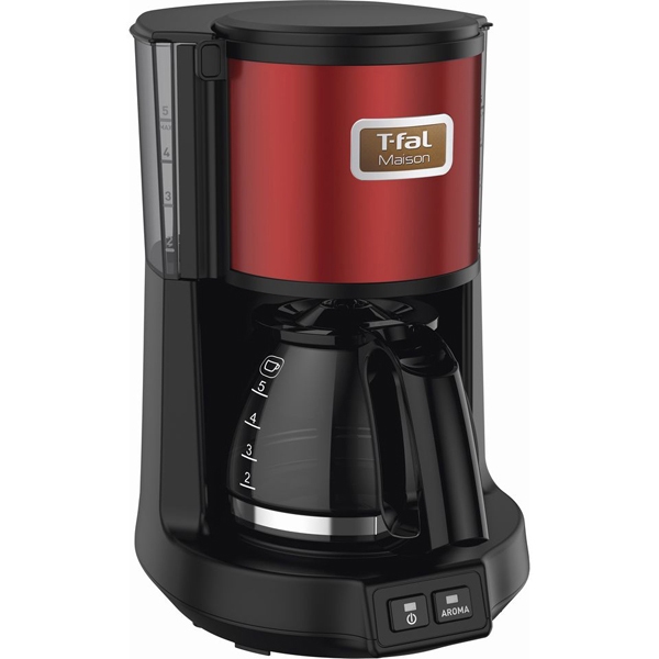 T-fal コーヒーメーカー メゾン ワインレッド