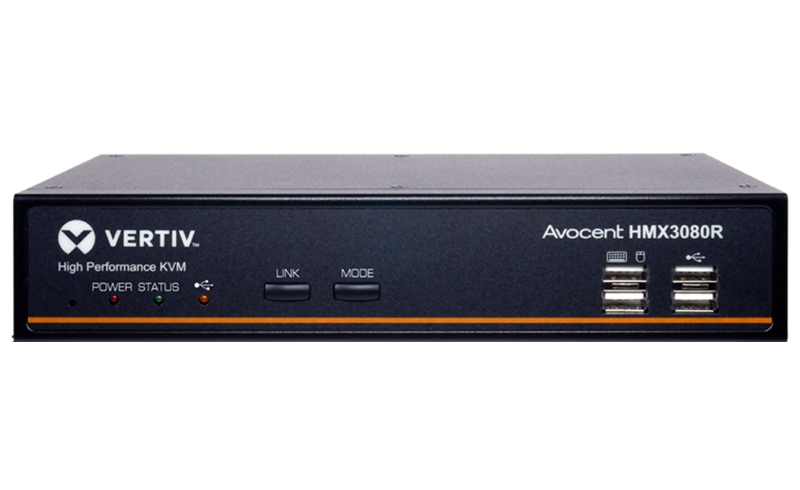 Vertiv Avocent HMX3080R ハイパフォーマンス IP-based KVM レシーバー フルHD対応 最大4方向ネットワーク冗長接続