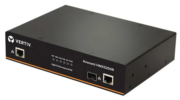Vertiv Avocent HMX5200R ハイパフォーマンス IP-based KVM レシーバー Wide-UXGA(1920 x 1200)対応