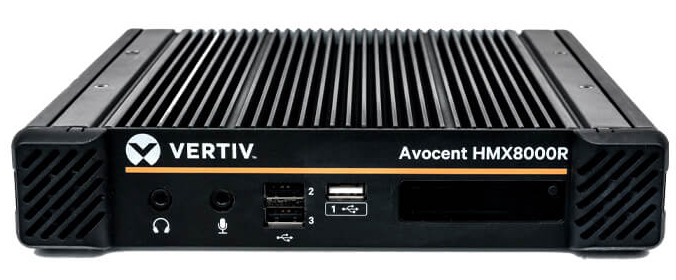 Vertiv Avocent HMX8000R ハイパフォーマンス IP-based KVM レシーバー 4K対応
