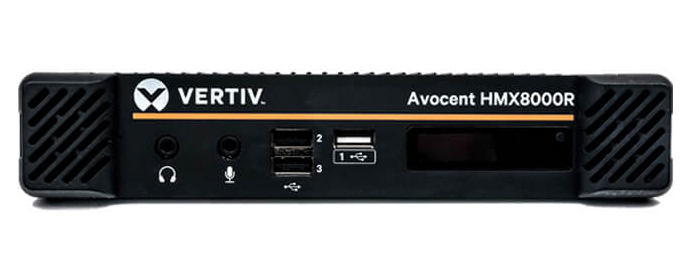 Vertiv Avocent HMX8000R ハイパフォーマンス IP-based KVM レシーバー 4K対応
