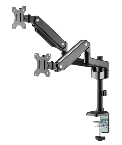 2画面メカニカルスプリング式ディスプレイ用アーム 4軸モデル