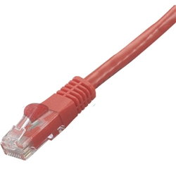 カテゴリー6対応 LANケーブル レッド 10m