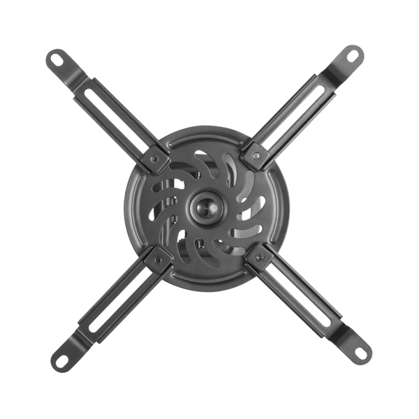 プロジェクター用天吊り金具 耐荷重13.5kg ブラック