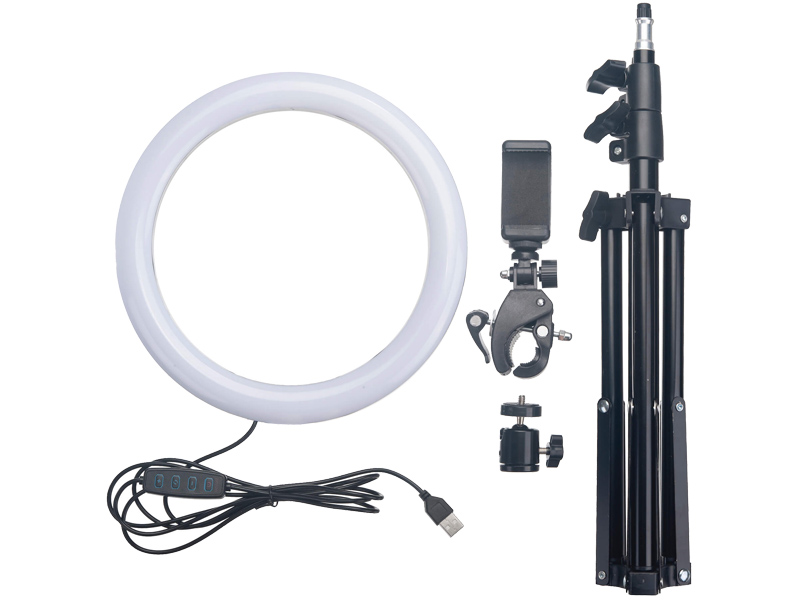 セルフィーライト 80LED ブラック