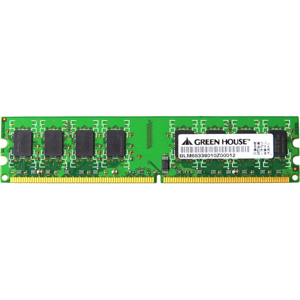 デスクトップ用 PC2-6400 240pin DDR2 SDRAM DIMM 1GB