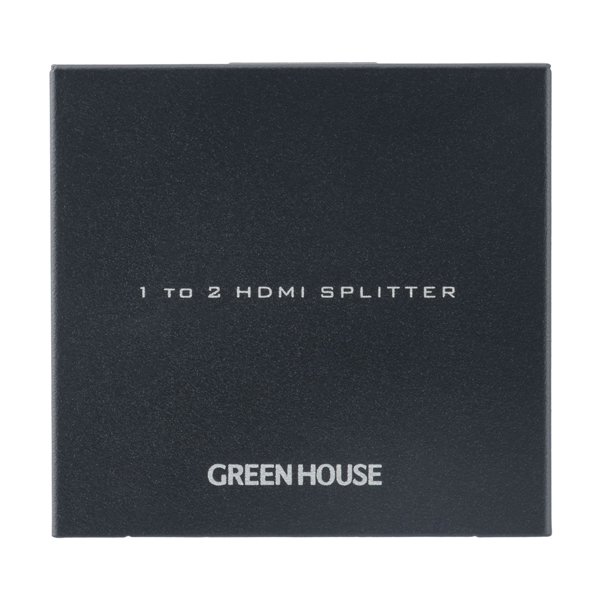 HDMIスプリッタ 4K2K 2ポート メタルブラック
