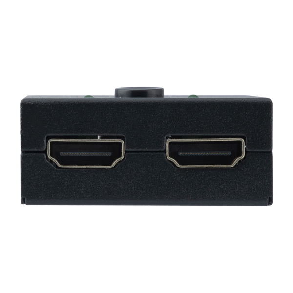 HDMIセレクタ 4K対応 2ポート 双方向対応 ブラック