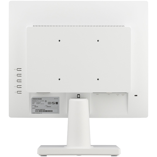 デリバリー保守付き17型スクエアディスプレイ VGA/HDMI/1280×1024/ホワイト/5年保証/TNパネル採用