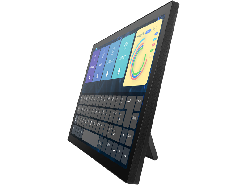 23.8型タッチパネルLED液晶ディスプレイ/1920×1080/HDMI、DisplayPort、mini D-Sub15/ブラック/スピーカー/3年保証/静電容量方式10点マルチタッチ対応/VAパネル採用