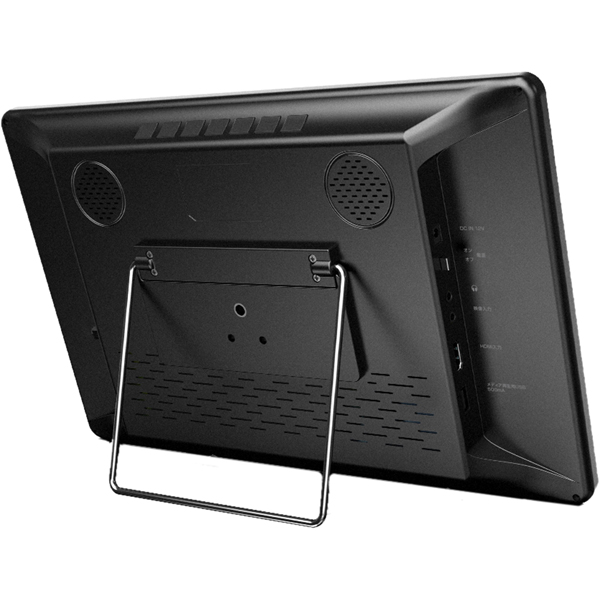 14型バッテリー内蔵ポータブルテレビ ワンセグ/フルセグ対応 HDMI入力対応 1366x768 2W+2Wスピーカー