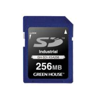 インダストリアルSDカード SLC -40～+85℃ 256MB