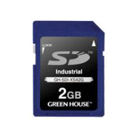 インダストリアルSDカード SLC -40～+85℃ 2GB
