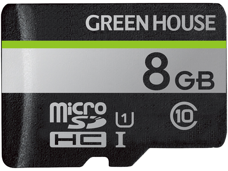 microSDHCカード UHS-I U1 クラス10 8GB