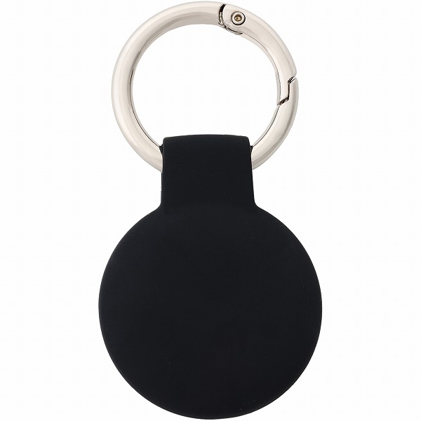スマートタグアクセサリ キーホルダー ブラック