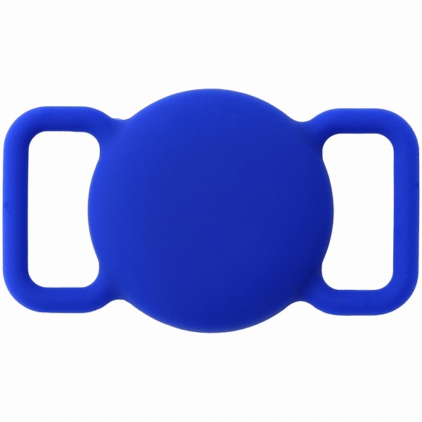 スマートタグアクセサリ ペットケース ブルー