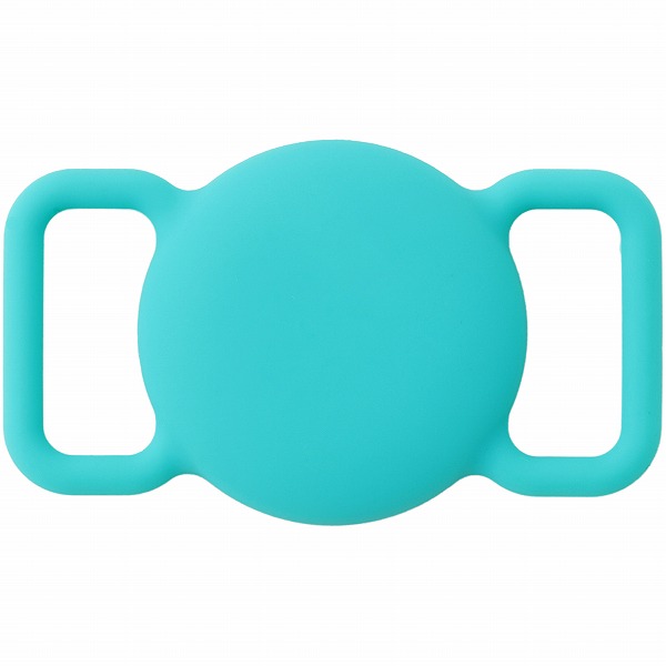 スマートタグアクセサリ ペットケース グリーン