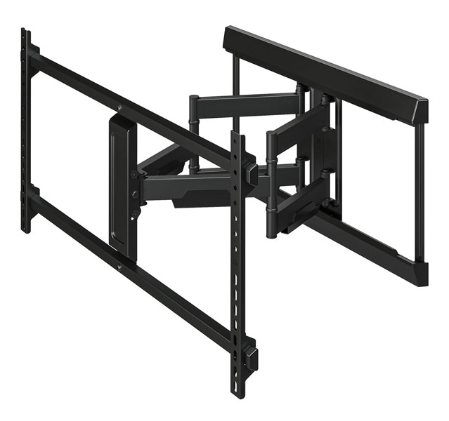 ダブルアームタイプ TV壁掛け金具 40～90インチ用 ブラック