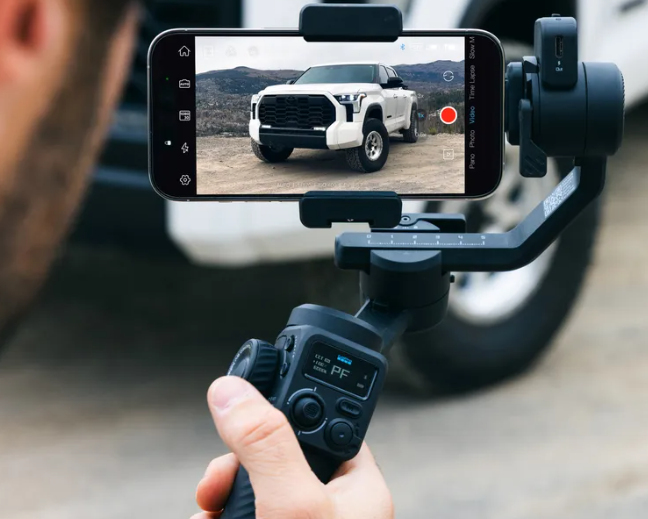 Fluid Pro AI マルチデバイスジンバル