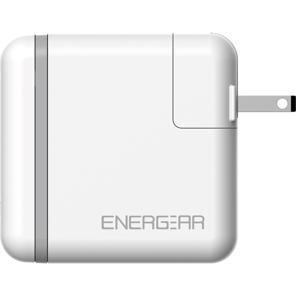 46W USB PD認証 Type-C ACアダプター 1.8mケーブルセット ホワイト