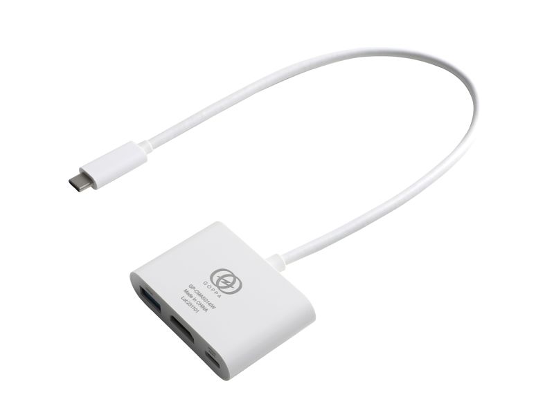 Power Delivery 140W対応マルチポートハブ ホワイト