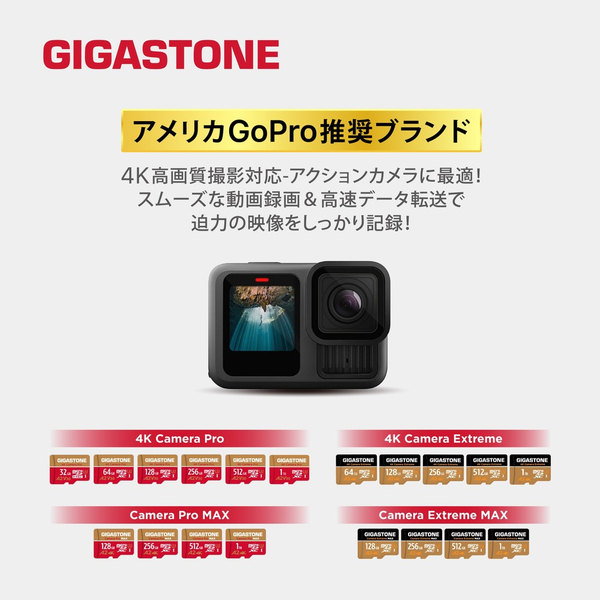 MicroSDXCカード カードリーダー付属 512GB UHS-1 V30 A2スペック 最大読込み速度160MB/s 4K UHD対応 Switch・DJIドローン・アメリカGoPro動作確認済