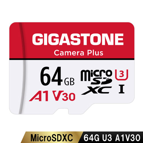 microSDXCカード 64GB SDカードケース付き UHS-I U1 A1スペック 最大読み取り速度95MB/s Full HDビデオ撮影対応