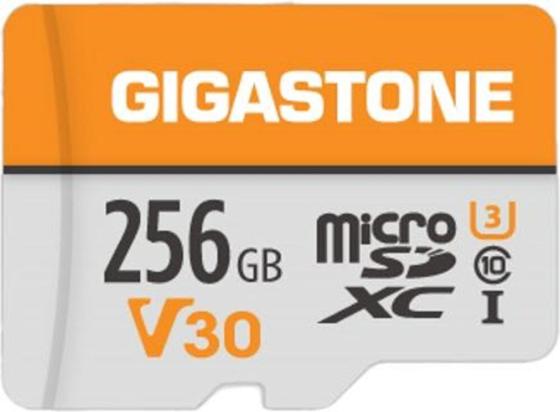 microSDXCカード 256GB SDカードケース付き UHS-I U1 V30 Class10スペック 最大読み取り速度100MB/s ビデオ録画 一眼レフカメラ スマホ データ保存 ドローン