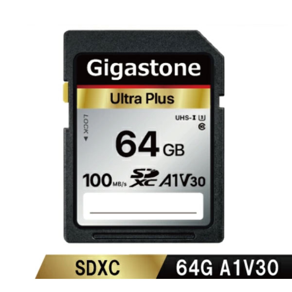 SDXCカード 64GB Class10 UHS-I U1 A1 V30スペック 最大読み取り速度100MB/s 4K & Full HDカメラ パソコン 写真 動画データ保存