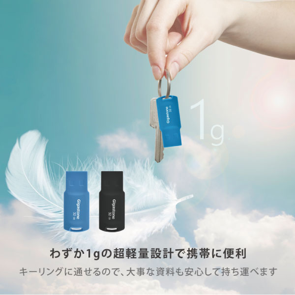 USB2.0メモリ 32GB メモリースティック キャップレス カラフル データバックアップ 高性能 高品質NAND 高い互換性 ブラック