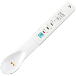電子塩分計 しおみスプーン ホワイト
