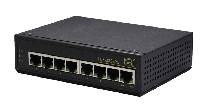 産業用GbE/PoE対応イーサネットスイッチ HES-3308PL