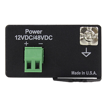 PoE給電対応小型光メディアコンバータ MaxiiFiber Vi5001